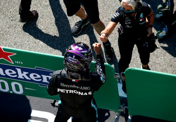 Motorsports FIA Formula One World Championship 2020, Grand Prix of Italy, 44 Lewis Hamilton GBR, Mercedes AMG Petronas Formula One Team, Monza Italy