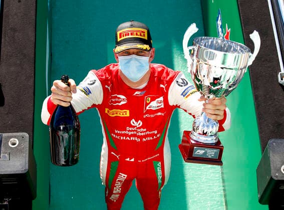 Bilder des Jahres 2020, Sport 09 September Sport Themen der Woche KW36 Sport Bilder des Tages Motorsports: FIA Formula 2 Championship 2020, Grand Prix of Italy, 9 Mick Schumacher (GER, PREMA Racing), Monza Italy *** Motorsports FIA Formula 2 Championship 2020, Grand Prix of Italy, 9 Mick Schumacher GER, PREMA Racing, Monza Italy