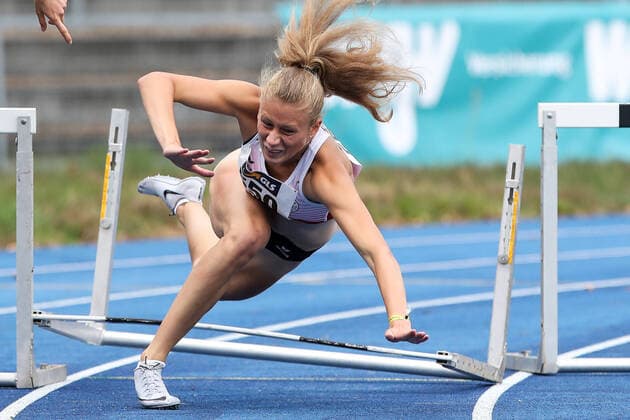 Bilder des Jahres 2020, Sport 09 September Sport Themen der Woche KW36 Sport Bilder des Tages Leichtathletik - Deutsche Jugendmeisterschaften - Heilbronn 2020 Heilbronn, Deutschland 04.-06. September 2020: Leichtathletik - Deutsche Jugendmeisterschaften - Heilbronn 2020 Vivienne Morgenstern (Dresdner SC 1898), Aktion . Einzelbild . *** Athletics German Youth Championships Heilbronn 2020 Heilbronn, Germany 04 06 September 2020 Athletics German Youth Championships Heilbronn 2020 Vivienne Morgenstern Dresdner SC 1898 , action single picture Copyright: xBEAUTIFULxSPORTS Footcornerx