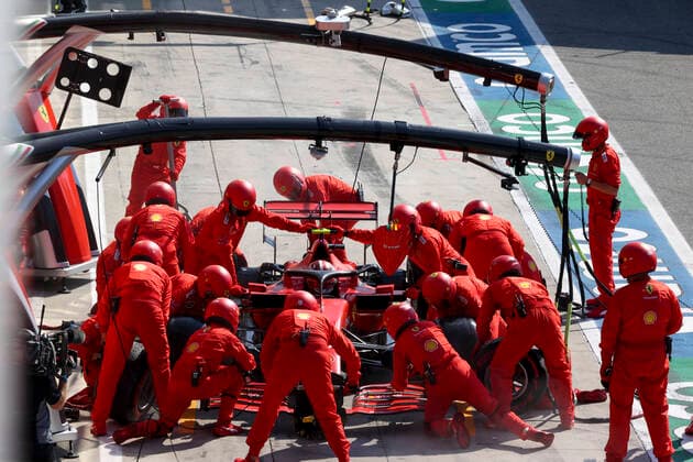 Motorsports FIA Formula One World Championship 2020, Grand Prix of Italy, 16 Charles Leclerc MCO, Scuderia Ferrari Mission Winnow , Monza Italy
