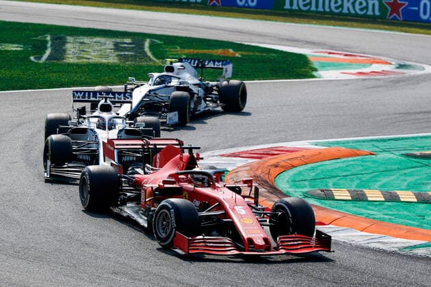 Motorsports FIA Formula One World Championship 2020, Grand Prix of Italy, 5 Sebastian Vettel GER, Scuderia Ferrari Mission Winnow , Monza Italy