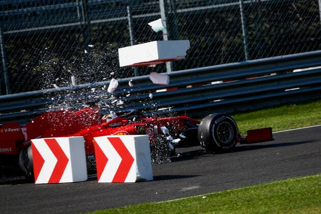 Motorsports FIA Formula One World Championship 2020, Grand Prix of Italy, 5 Sebastian Vettel GER, Scuderia Ferrari Mission Winnow , Monza Italy