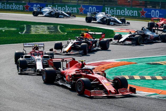 Motorsports FIA Formula One World Championship 2020, Grand Prix of Italy, 16 Charles Leclerc MCO, Scuderia Ferrari Mission Winnow , Monza Italy