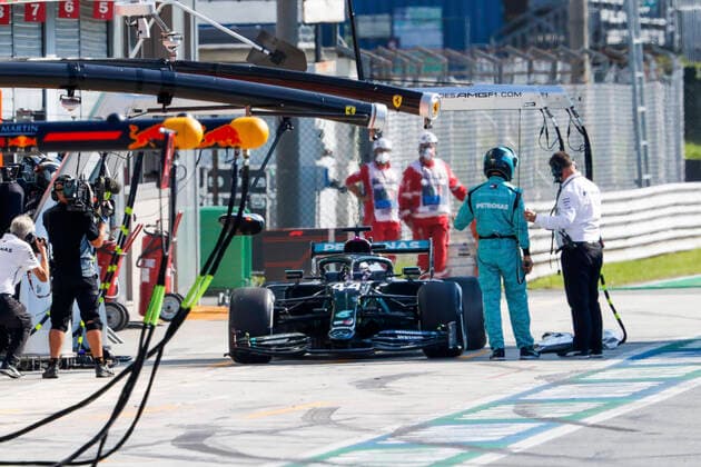 Motorsports FIA Formula One World Championship 2020, Grand Prix of Italy, 44 Lewis Hamilton GBR, Mercedes AMG Petronas Formula One Team, Monza Italy