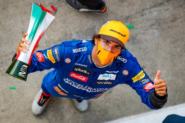Motorsports FIA Formula One World Championship 2020, Grand Prix of Italy, 55 Carlos Sainz ESP, McLaren F1 Team, Monza Italy