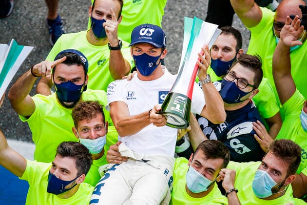 Motorsports FIA Formula One World Championship 2020, Grand Prix of Italy, 10 Pierre Gasly FRA, Scuderia AlphaTauri Honda , Monza Italy