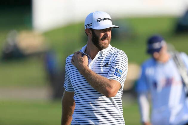 ATLANTA, GA - SEPTEMBER 06: Dustin Johnson walks to the 15th green during the third round of the TOUR Championship on September 6, 2020 at East Lake Golf Club in Atlanta, Georgia. (Photo by David John Griffin Icon Sportswire) GOLF: SEP 06 PGA, Golf Herren - TOUR Championship Icon9532009060179