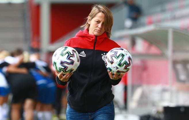 Sports Director Bianca Rech, FCBF, Football, 1 Womens Bundesliga, FC Bayern Munich vs SC Sand 06 09 2020 FOTO Mladen Lackovic
