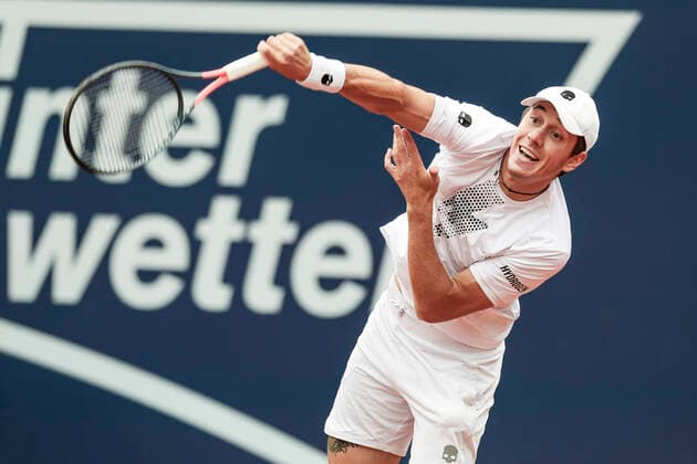 TENNIS - ATP, Tennis Herren Generali Open 2020 KITZBUEHEL,AUSTRIA,07.SEP.20 -TENNIS - ATP World Tour, Generali Open 2020, qualification round. Image shows Egor Gerasimov (BLR). GEPAxpictures xPatrickxSteiner
