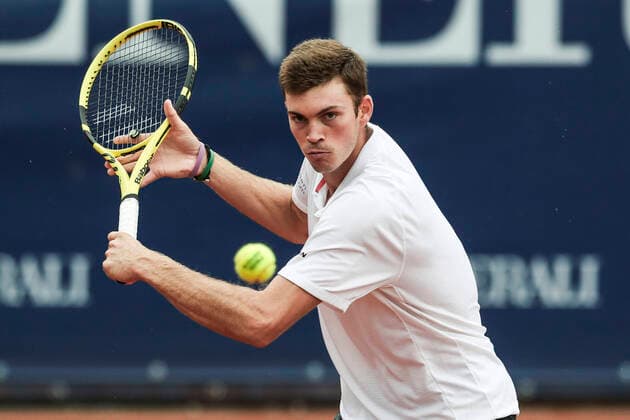 TENNIS - ATP, Tennis Herren Generali Open 2020 KITZBUEHEL,AUSTRIA,07.SEP.20 -TENNIS - ATP World Tour, Generali Open 2020, qualification round. Image shows Maximilian Marterer (GER). GEPAxpictures xPatrickxSteiner