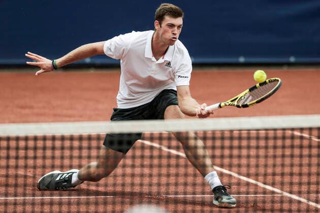 TENNIS - ATP, Tennis Herren Generali Open 2020 KITZBUEHEL,AUSTRIA,07.SEP.20 -TENNIS - ATP World Tour, Generali Open 2020, qualification round. Image shows Maximilian Marterer (GER). GEPAxpictures xPatrickxSteiner