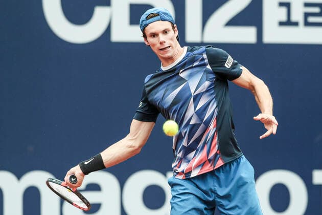 TENNIS - ATP, Tennis Herren Generali Open 2020 KITZBUEHEL,AUSTRIA,07.SEP.20 -TENNIS - ATP World Tour, Generali Open 2020, qualification round. Image shows Sandro Kopp (AUT). GEPAxpictures xPatrickxSteiner