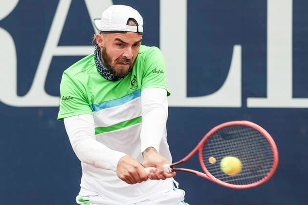 TENNIS - ATP, Tennis Herren Generali Open 2020 KITZBUEHEL,AUSTRIA,07.SEP.20 -TENNIS - ATP World Tour, Generali Open 2020, qualification round. Image shows Andrej Martin (SVK). GEPAxpictures xPatrickxSteiner