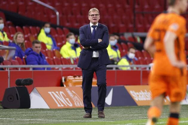 AMSTERDAM, 07-09-2020, JohanCruyff Stadium, season 2020 2021 . Nations Leaque game between Netherlands and Italy. Netherlands trainer coach Dwight Lodeweges Netherlands - Italy  x9133378x Copyright: