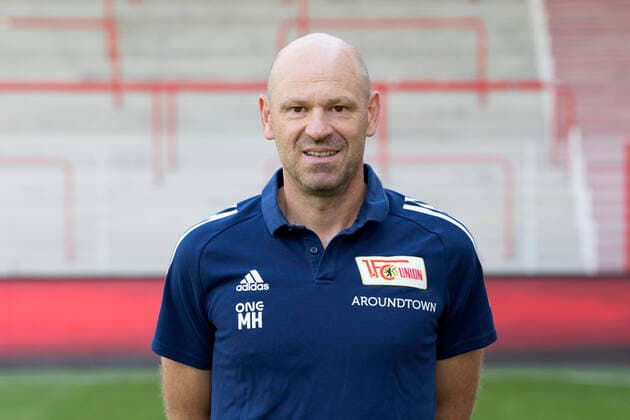 Co Coach Markus Hoffmann Sport Soccer Bundesliga Men DFL Portrait Season 2020 2021 03 09 2020 1 FC Union Berlin FCU Squad, Introduction, Presentation, Press Meeting