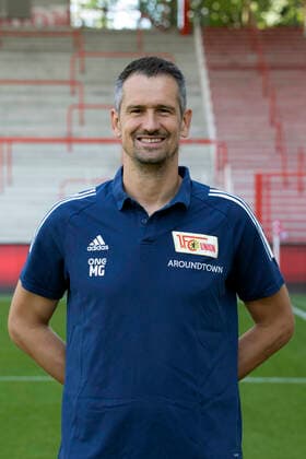 Goalkeeper Coach Michael Gspurning Sport Football Football Bundesliga Men DFL Portrait Date Season 2020 2021 03 09 2020 1 FC Union Berlin FCU Squad, Introduction, Presentation, Press Date