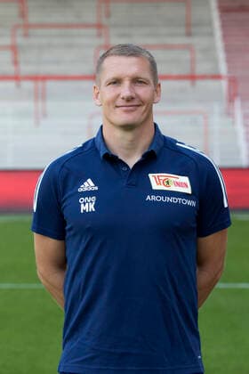 Athletics Coach Martin Krüger Sport Football Football Bundesliga Men DFL Portrait Date Season 2020 2021 03 09 2020 1 FC Union Berlin FCU Squad, Introduction, Presentation, Press Date