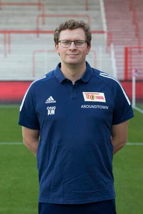 Adrian Wittmann Video analysis Sports Football Football Bundesliga Men DFL Portrait date Season 2020 2021 03 09 2020 1 FC Union Berlin FCU Squad, introduction, presentation, press event