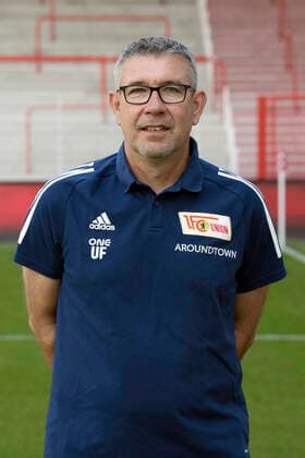Coach Urs Fischer Sport Soccer Bundesliga Men DFL Portrait Season 2020 2021 03 09 2020 1 FC Union Berlin FCU Squad, Introduction, Presentation, Press Meeting