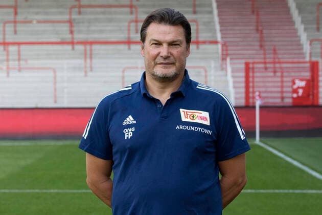 Physiotherapist Frank Placzek Sports Football Football Bundesliga Men DFL Portrait appointment Season 2020 2021 03 09 2020 1 FC Union Berlin FCU Squad, Introduction, Presentation, Press appointment