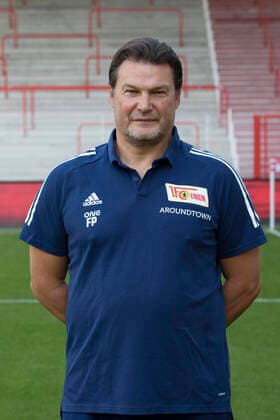 Physiotherapist Frank Placzek Sports Football Football Bundesliga Men DFL Portrait appointment Season 2020 2021 03 09 2020 1 FC Union Berlin FCU Squad, Introduction, Presentation, Press appointment
