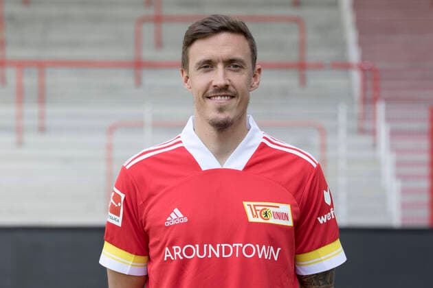 Max Kruse Sport Soccer Bundesliga Men DFL Portrait Season 2020 2021 03 09 2020 1 FC Union Berlin FCU Squad, Introduction, Presentation, Press Event