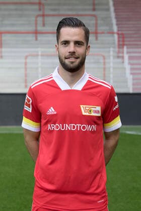 Niko Gießelmann Sport Football Bundesliga Men DFL Portrait Season 2020 2021 03 09 2020 1 FC Union Berlin FCU Squad, Introduction, Presentation, Press appointment
