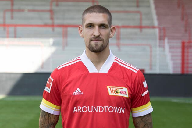 Robert Andrich Sport Football Bundesliga Men DFL Portrait Season 2020 2021 03 09 2020 1 FC Union Berlin FCU Squad, Introduction, Presentation, Press Event