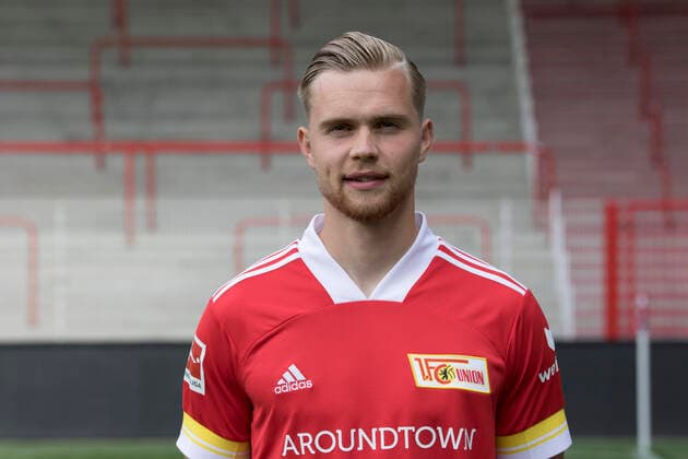 Lars Dietz Sport Football Bundesliga Men DFL Portrait Season 2020 2021 03 09 2020 1 FC Union Berlin FCU Squad, Introduction, Presentation, Press Conference