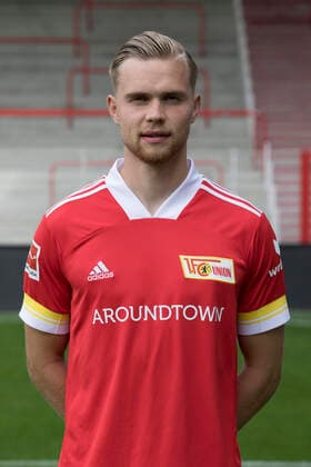 Lars Dietz Sport Football Bundesliga Men DFL Portrait Season 2020 2021 03 09 2020 1 FC Union Berlin FCU Squad, Introduction, Presentation, Press Conference