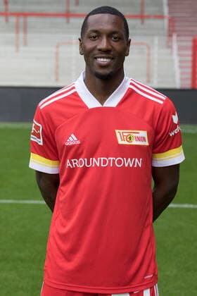 Sheraldo Becker Sport Football Bundesliga Men DFL Portrait date Season 2020 2021 03 09 2020 1 FC Union Berlin FCU Squad, Introduction, Presentation, Press appointment