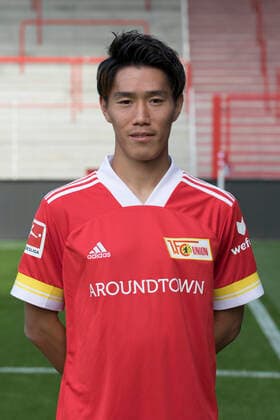 Keita Endo Sport Football Bundesliga Men DFL Portrait Season 2020 2021 03 09 2020 1 FC Union Berlin FCU Squad, Introduction, Presentation, Press Meeting