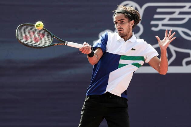 TENNIS - ATP, Tennis Herren Generali Open 2020 KITZBUEHEL,AUSTRIA,08.SEP.20 -TENNIS - ATP World Tour, Generali Open 2020. Image shows Pierre-Hugues Herbert (FRA) GEPAxpictures xPatrickxSteiner