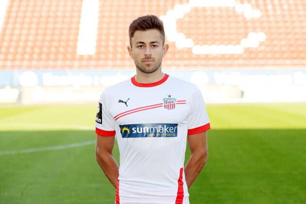 Teampresentation Zwickau Football 3 Liga Marcus Godinho FSV Zwickau 2 Bundesliga, Portrait 2020 2021 , Zwickau, 07 09 2020, Stadium Zwickau, Football ,
