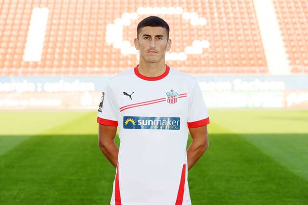 Teampresentation Zwickau Football 3 Liga Ali Odabas FSV Zwickau 2 Bundesliga, Portrait 2020 2021 , Zwickau, 07 09 2020, Stadium Zwickau, Football ,