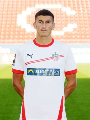 Teampresentation Zwickau Football 3 Liga Ali Odabas FSV Zwickau 2 Bundesliga, Portrait 2020 2021 , Zwickau, 07 09 2020, Stadium Zwickau, Football ,