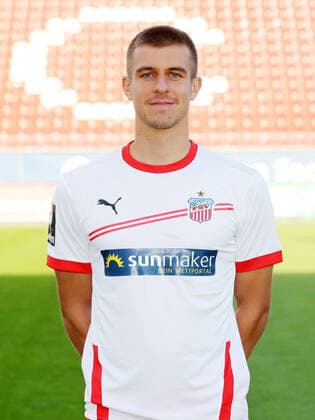 Teampresentation Zwickau Football 3 Liga Maurice Hehne FSV Zwickau 2 Bundesliga, Portrait 2020 2021 , Zwickau, 07 09 2020, Stadium Zwickau, Football ,