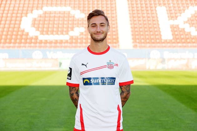 Teampresentation Zwickau Football 3 Liga Felix Drinkuth FSV Zwickau 2 Bundesliga, Portrait 2020 2021 , Zwickau, 07 09 2020, Stadium Zwickau, Football ,