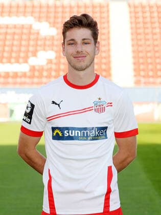 Teampresentation Zwickau Football 3 Liga Leon Jensen FSV Zwickau 2 Bundesliga, Portrait 2020 2021 , Zwickau, 07 09 2020, Stadium Zwickau, Football ,