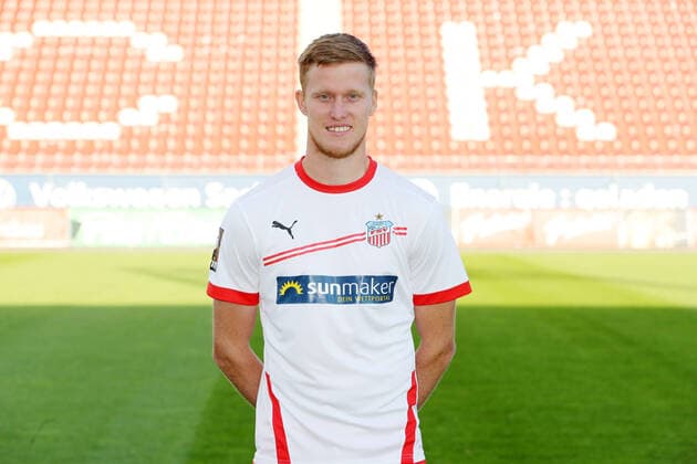 Teampresentation Zwickau Football 3 Liga Gerrit Wegkamp FSV Zwickau 2 Bundesliga, Portrait 2020 2021 , Zwickau, 07 09 2020, Stadium Zwickau, Football ,