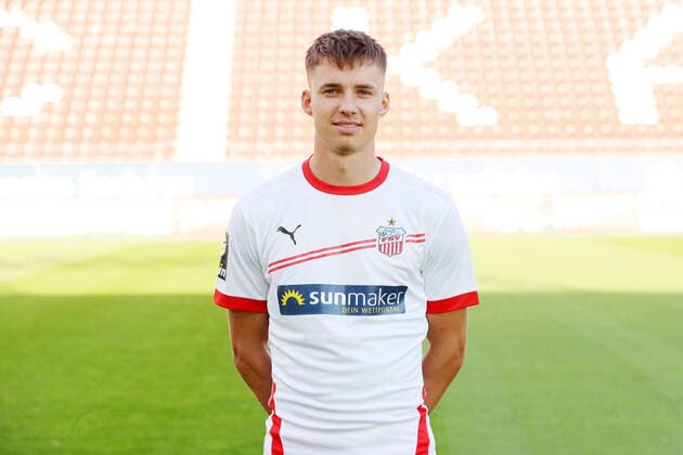 Teampresentation Zwickau Football 3 Liga Dustin Willms FSV Zwickau 2 Bundesliga, Portrait 2020 2021 , Zwickau, 07 09 2020, Stadium Zwickau, Football ,