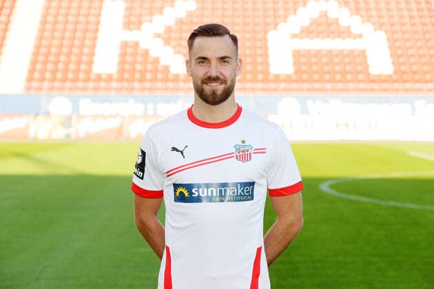 Teampresentation Zwickau Fussball 3 Liga Morris Schröter Schroeter FSV Zwickau 2 Bundesliga, Portrait 2020 2021 , Zwickau, 07 09 2020, Stadium Zwickau, Football ,