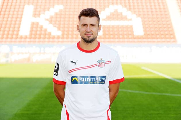 Teampresentation Zwickau Football 3 Liga Davy Frick FSV Zwickau 2 Bundesliga, portrait date 2020 2021 , Zwickau, 07 09 2020, Stadium Zwickau, Football ,
