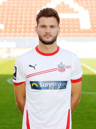 Teampresentation Zwickau Football 3 Liga Marco Schikora FSV Zwickau 2 Bundesliga, Portrait 2020 2021 , Zwickau, 07 09 2020, Stadium Zwickau, Football ,