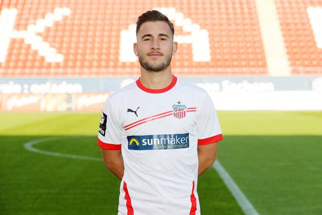 Teampresentation Zwickau Football 3 Liga Can Coskun FSV Zwickau 2 Bundesliga, portrait date 2020 2021 , Zwickau, 07 09 2020, Stadium Zwickau, Football ,