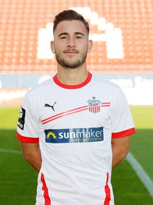 Teampresentation Zwickau Football 3 Liga Can Coskun FSV Zwickau 2 Bundesliga, portrait date 2020 2021 , Zwickau, 07 09 2020, Stadium Zwickau, Football ,