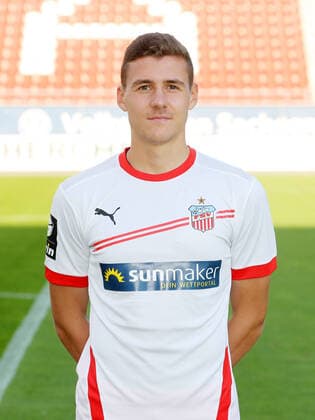 Teampresentation Zwickau Football 3 Liga Marius Hauptmann FSV Zwickau 2 Bundesliga, portrait date 2020 2021 , Zwickau, 07 09 2020, Stadium Zwickau, Football ,