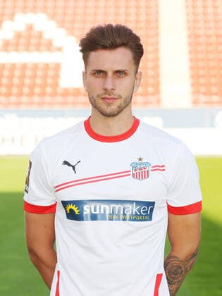 Teampresentation Zwickau Football 3 Liga Yannik Möker Moeker FSV Zwickau 2 Bundesliga, Portrait 2020 2021 , Zwickau, 07 09 2020, Stadium Zwickau, Football ,