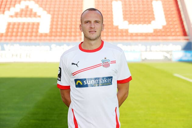 Teampresentation Zwickau Football 3 Liga Julius Reinhardt FSV Zwickau 2 Bundesliga, portrait date 2020 2021 , Zwickau, 07 09 2020, Stadium Zwickau, Football ,