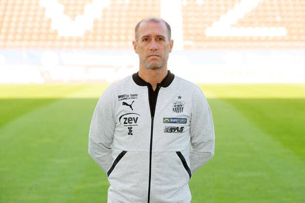 Teampresentation Zwickau Football 3 League Coach Joe Enochs FSV Zwickau 2 Bundesliga, Portrait 2020 2021 , Zwickau, 07 09 2020, Stadium Zwickau, Football ,